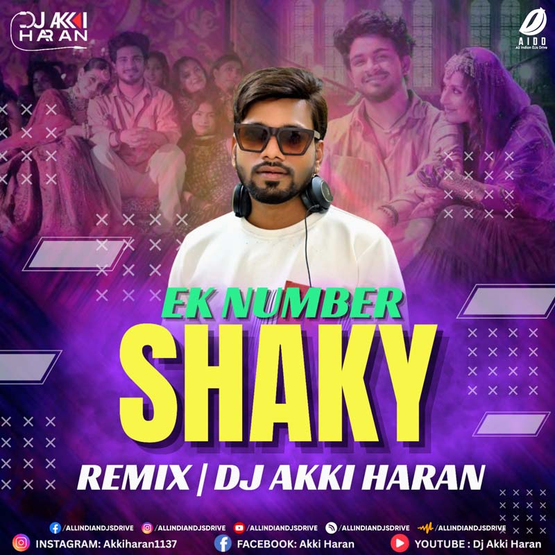 Shaky (Remix) - DJ Akki Haran Shaky (Remix) - DJ Akki Haran (Ek Number Song 2025) #mp3