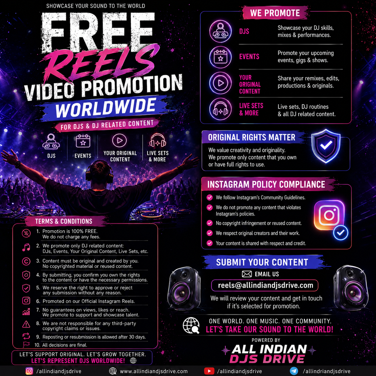 The Ultimate Platform For DJs To Grow, Shine & Connect ✅